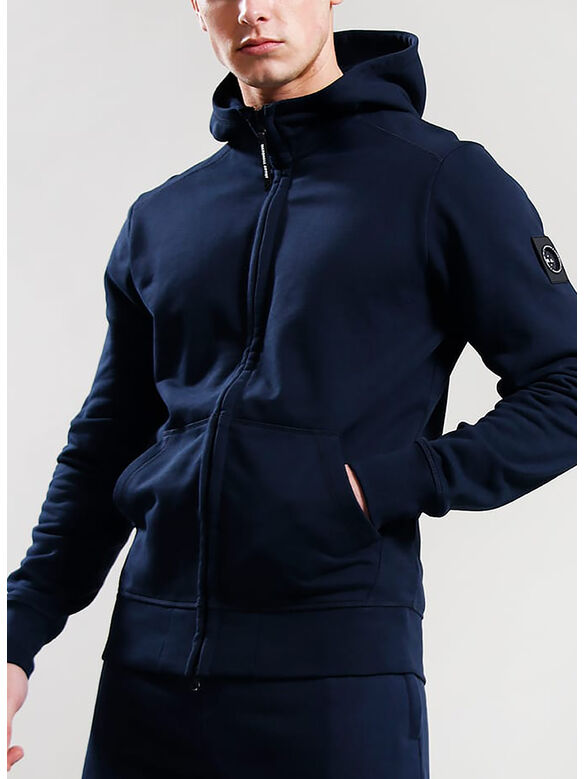 FELPA FULL ZIP SIREN UNISEX, 003 NAVY, medium