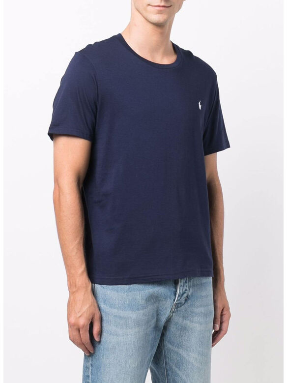 T-SHIRT CREW SLEEP, 002 CRUISE NAVY, medium