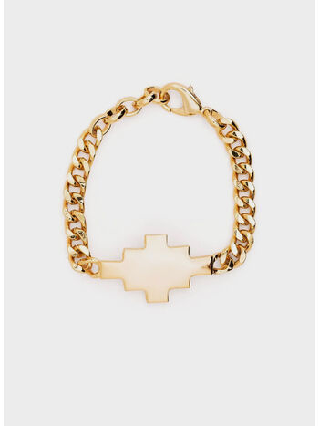 BRACCIALE CROSS, 7600 GOLD, small