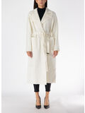 CAPPOTTO TRENCH CON COLLO REVERS, BONE, thumb