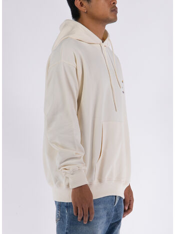 FELPA HOODIE NOT FROM PARIS, CM CREAM, small