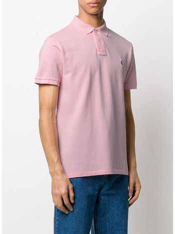 POLO A MANICHE CORTE, CARMEL PINK, small