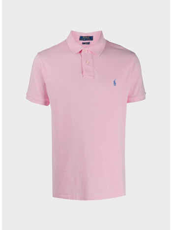 POLO A MANICHE CORTE, CARMEL PINK, small