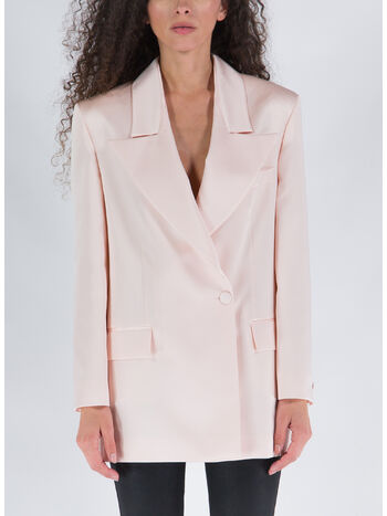 GIACCA LUNAIR THE BLAZER DOUBLE, ROSE, small