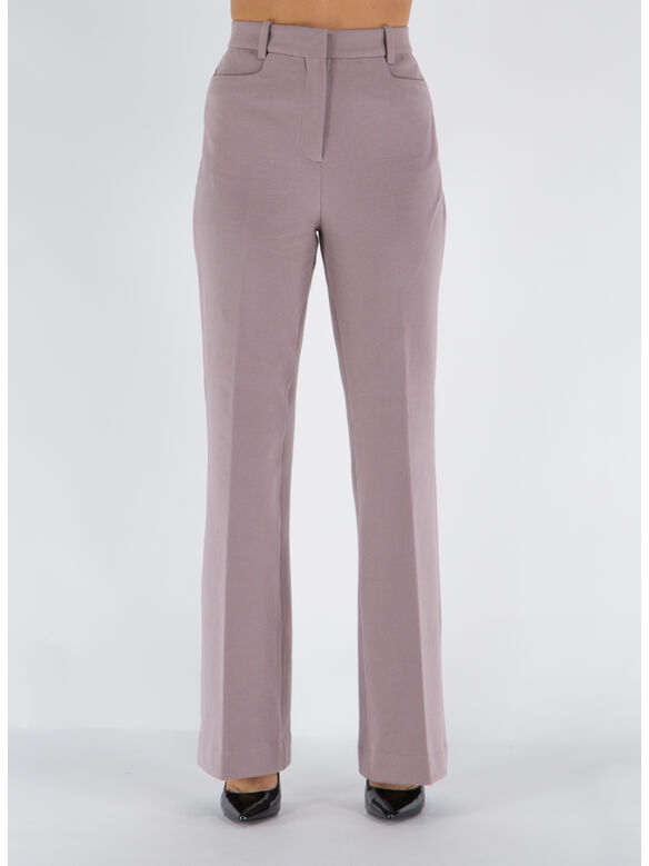 PANTALONE A VITA ALTA, 641 LAVANDER, medium