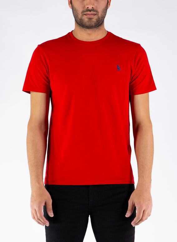 T-SHIRT LOGO, RL2000RED, medium