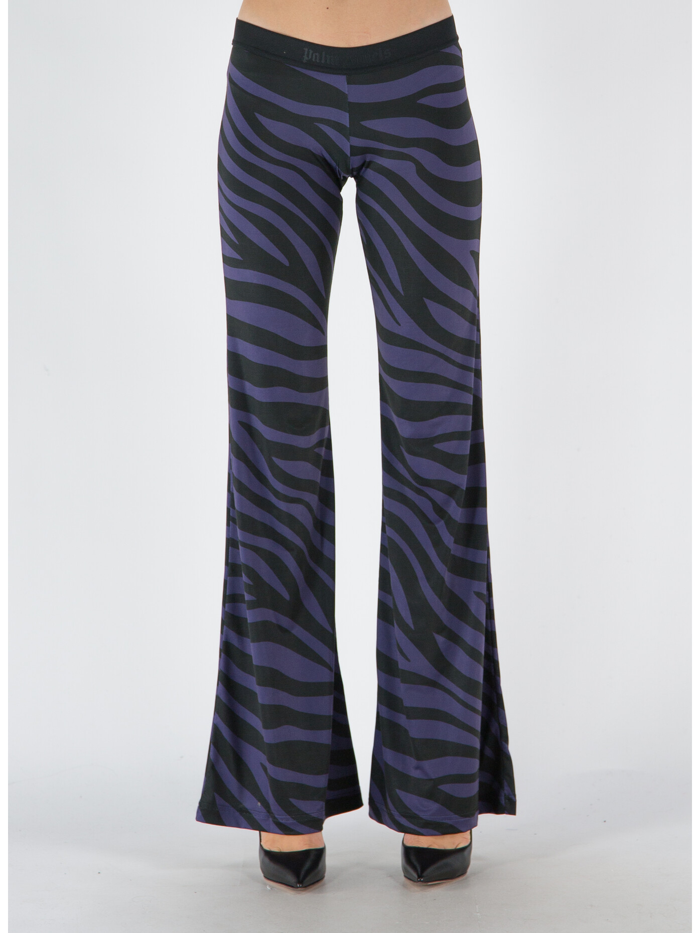 PALM ANGELS PANTALONE ZEBRA PRINT Donna