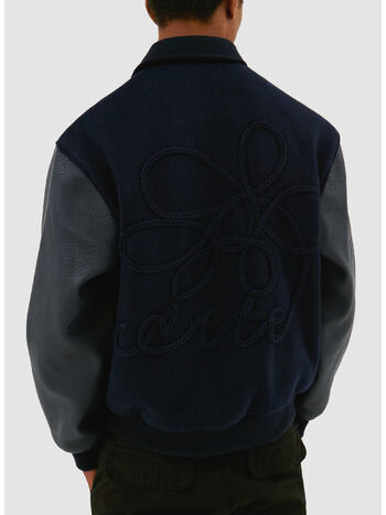 GIACCA VARSITY EMBROIDERED FLOWER, , small