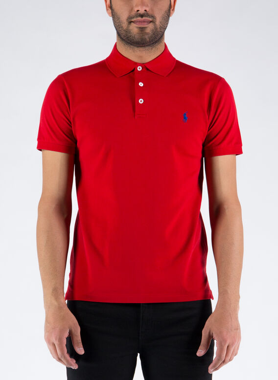 POLO A MANICHE CORTE, RL2000RED, medium