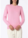 MAGLIONE GIROCOLLO ESSENTIAL, 03568G ROSA, thumb